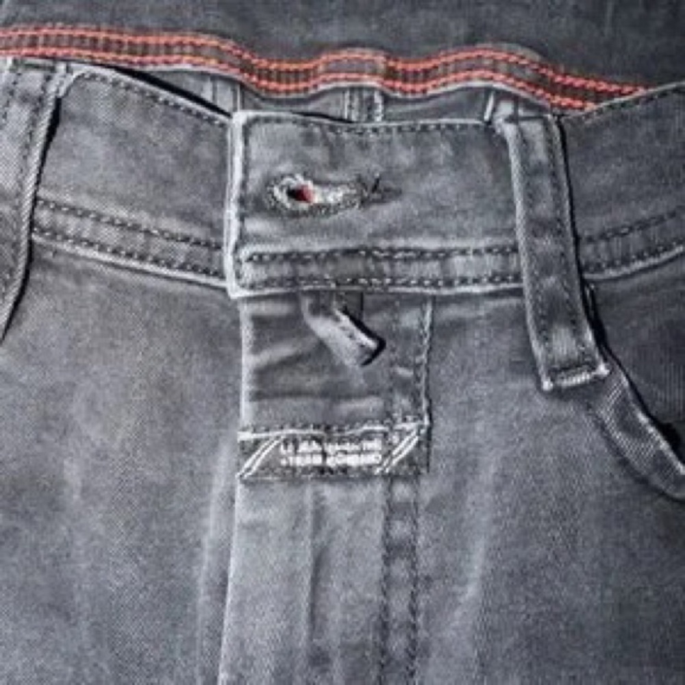 Black Skinny Jeans with Side Logo Tape - Picture 5 of 11